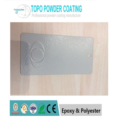 پوشش رزین پلی استر الکترواستاتیک بافت Ral7032 خاکستری رنگ براق کم