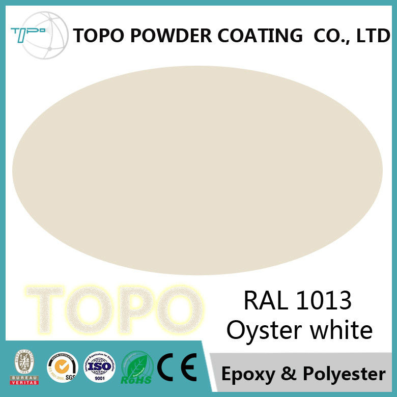 RAL 1013 پودر سفید پودری سفید، پوشش اپوکسی خالص برای قفسه فلزی