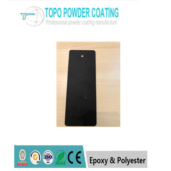 پوشش حرارتی پلی استر تجاری RAL9005 پوشش پودری شنی رنگ سیاه
